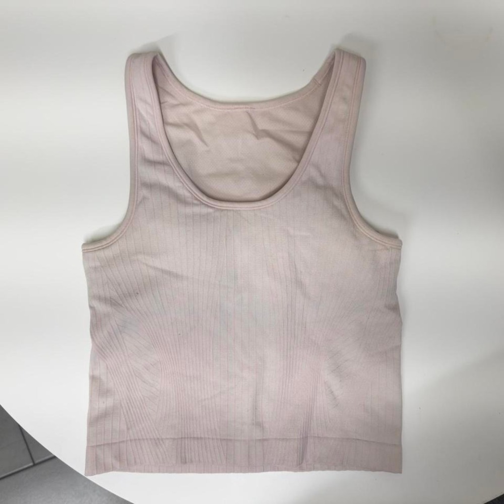 Lululemon light pink ribbed tank top